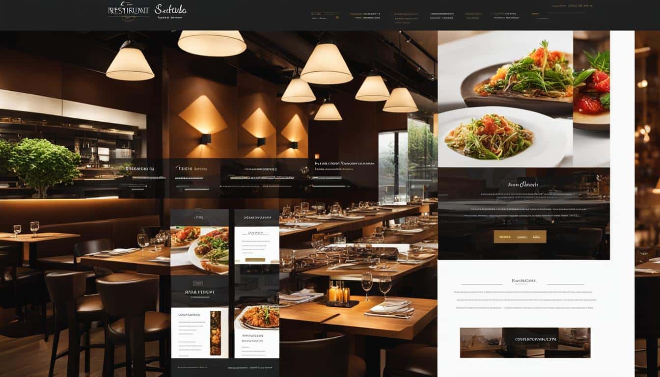 Restaurant website design