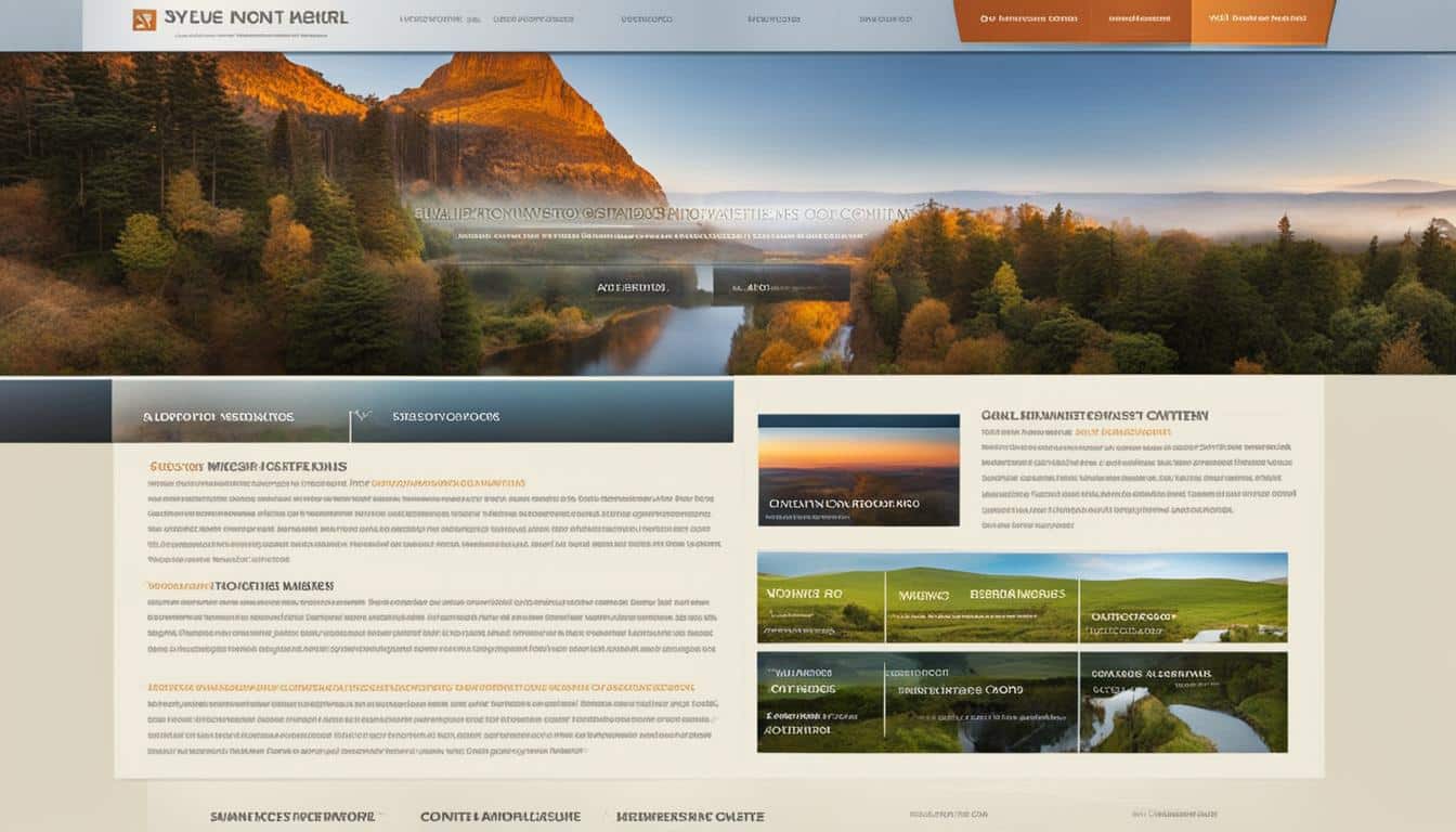 SEO-friendly web layout