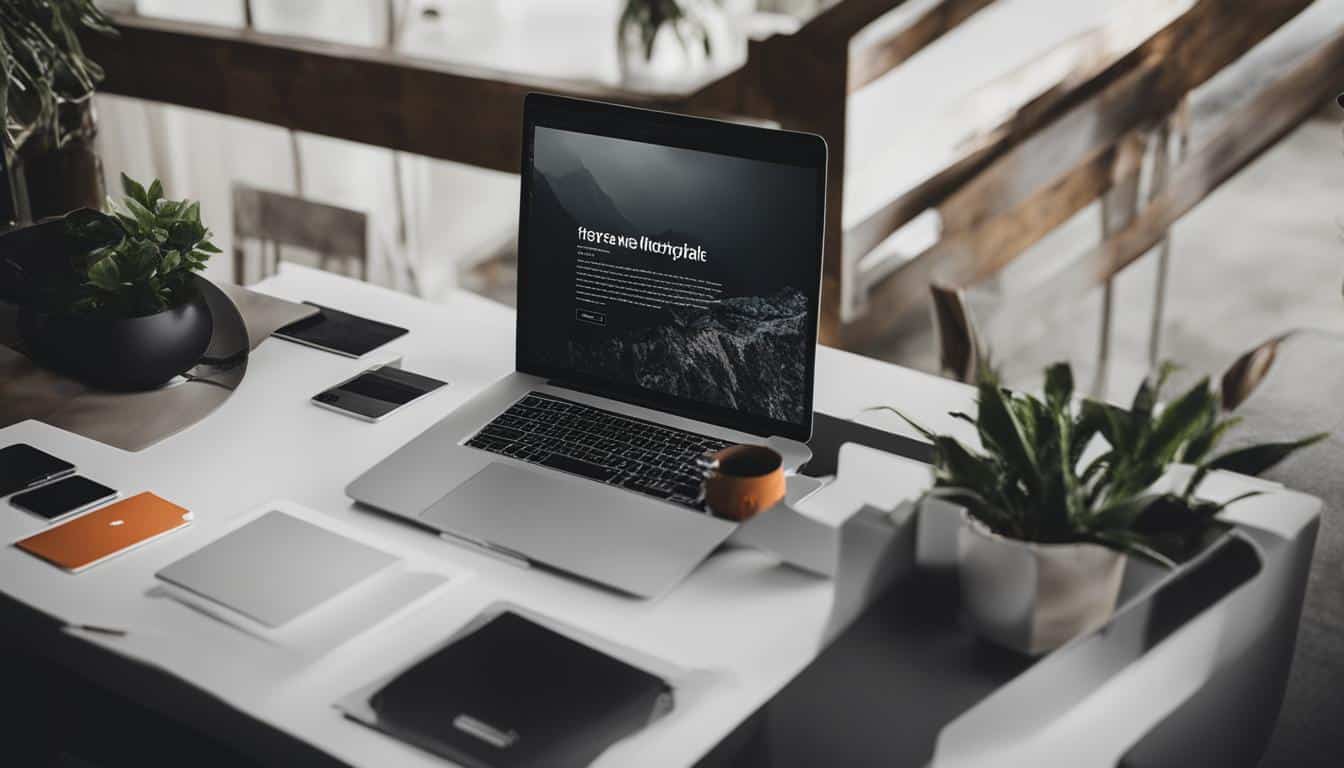 Visual hierarchy in web design