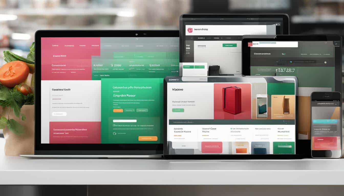 E-commerce checkout design