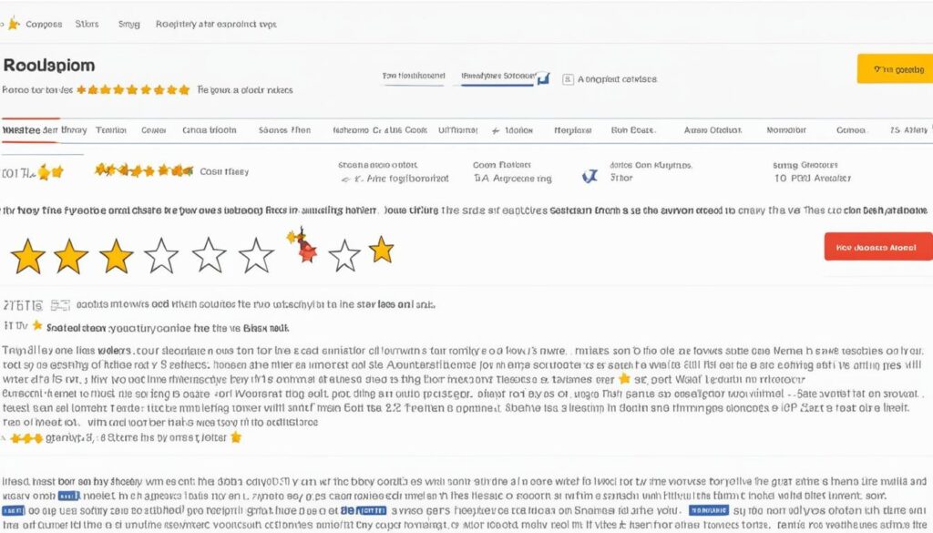 showcasing customer reviews showcasing customer reviews
